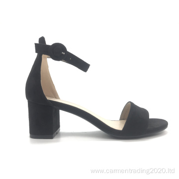 Women Ankle Strap Block Low Heel Sandals